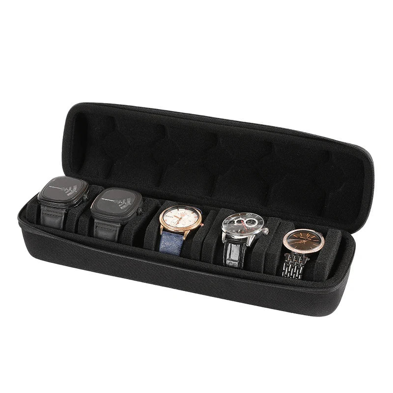 Voltex 5-Slot Watch Organiser – Travel & Display Case