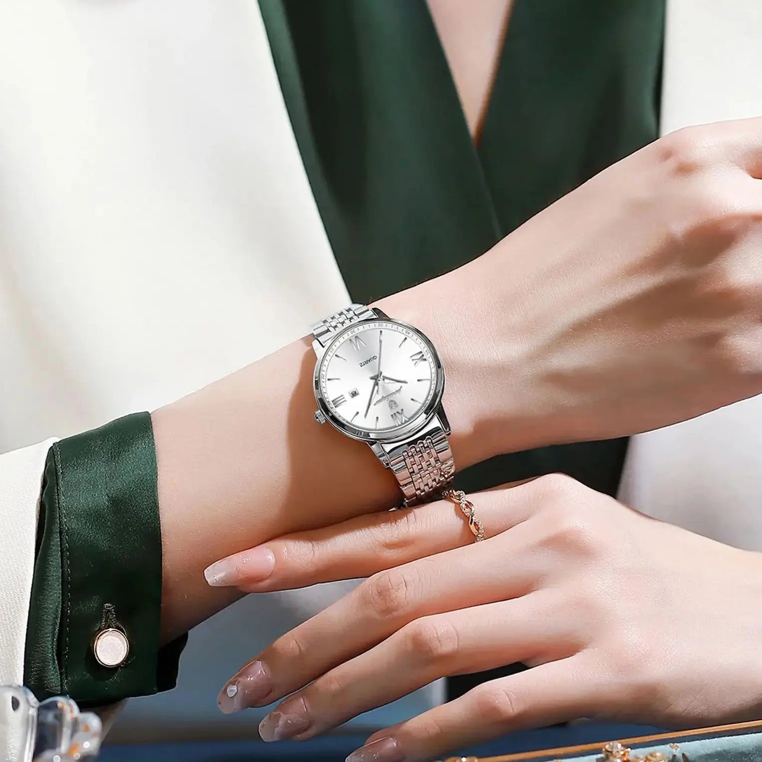 Voltex Finesse Ladies Watch – Slim Design, Luminous, Waterproof