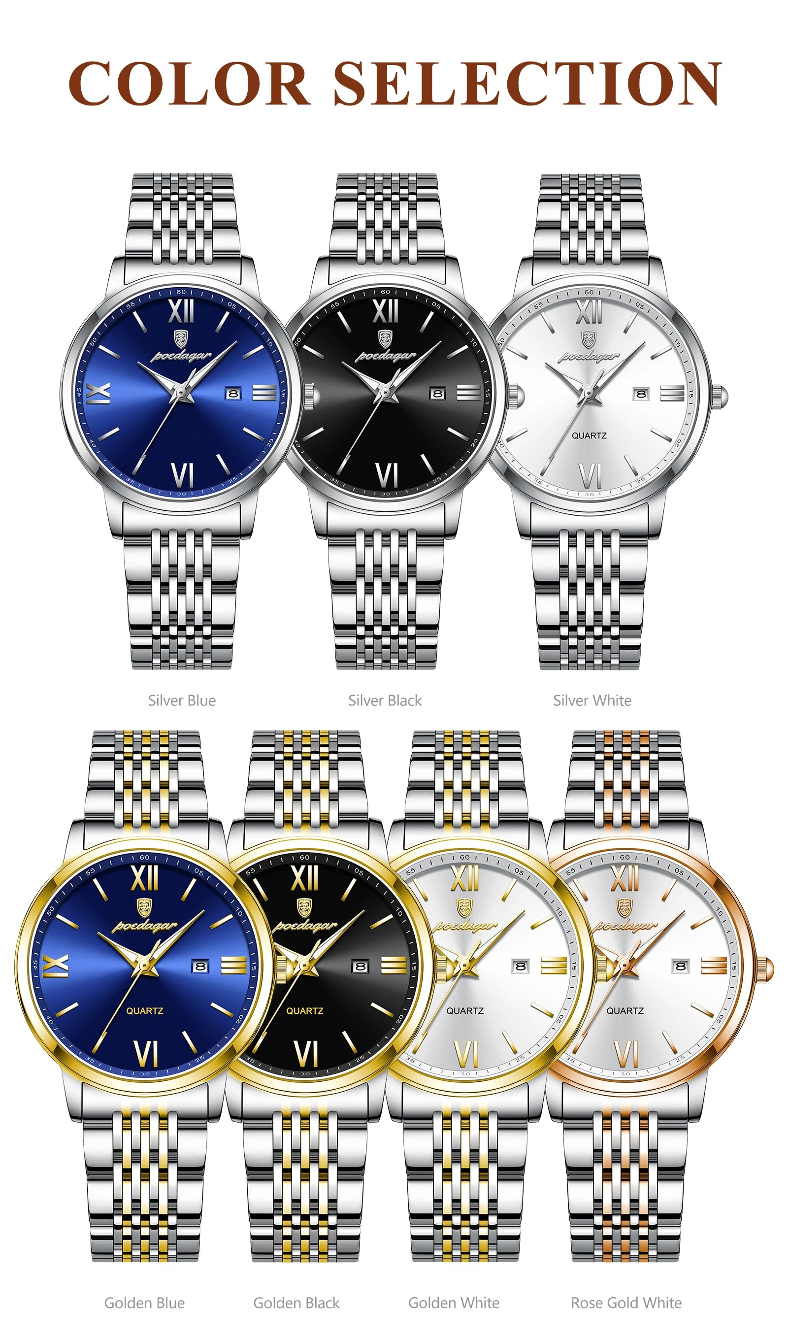 Voltex Finesse Ladies Watch – Slim Design, Luminous, Waterproof