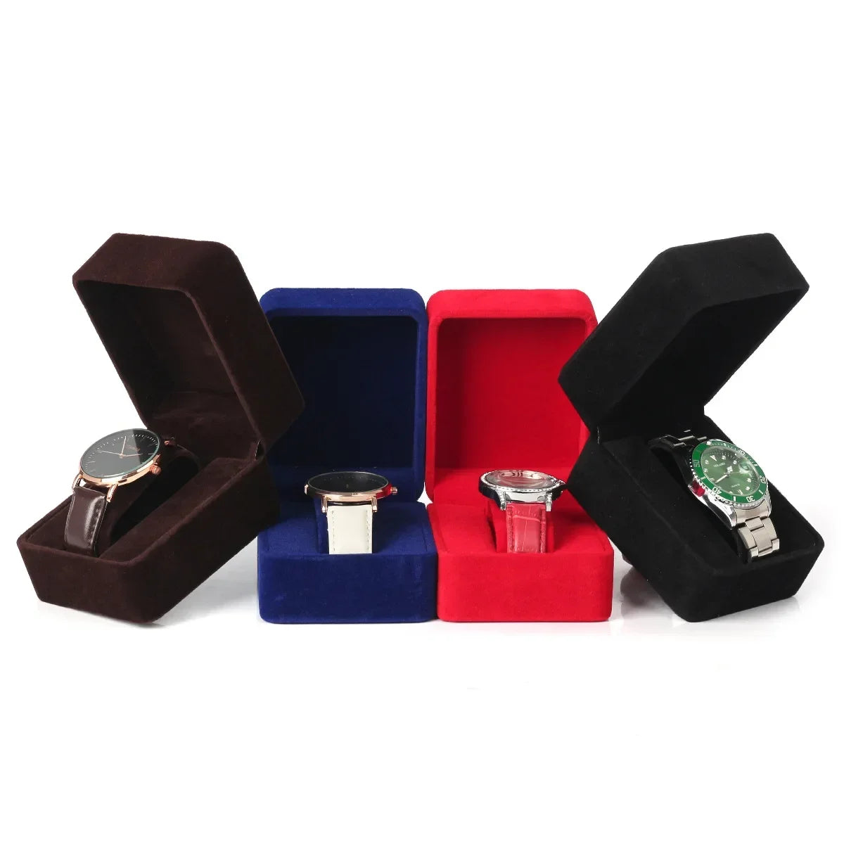 Voltex Velvet Watch Box – Premium Storage Case