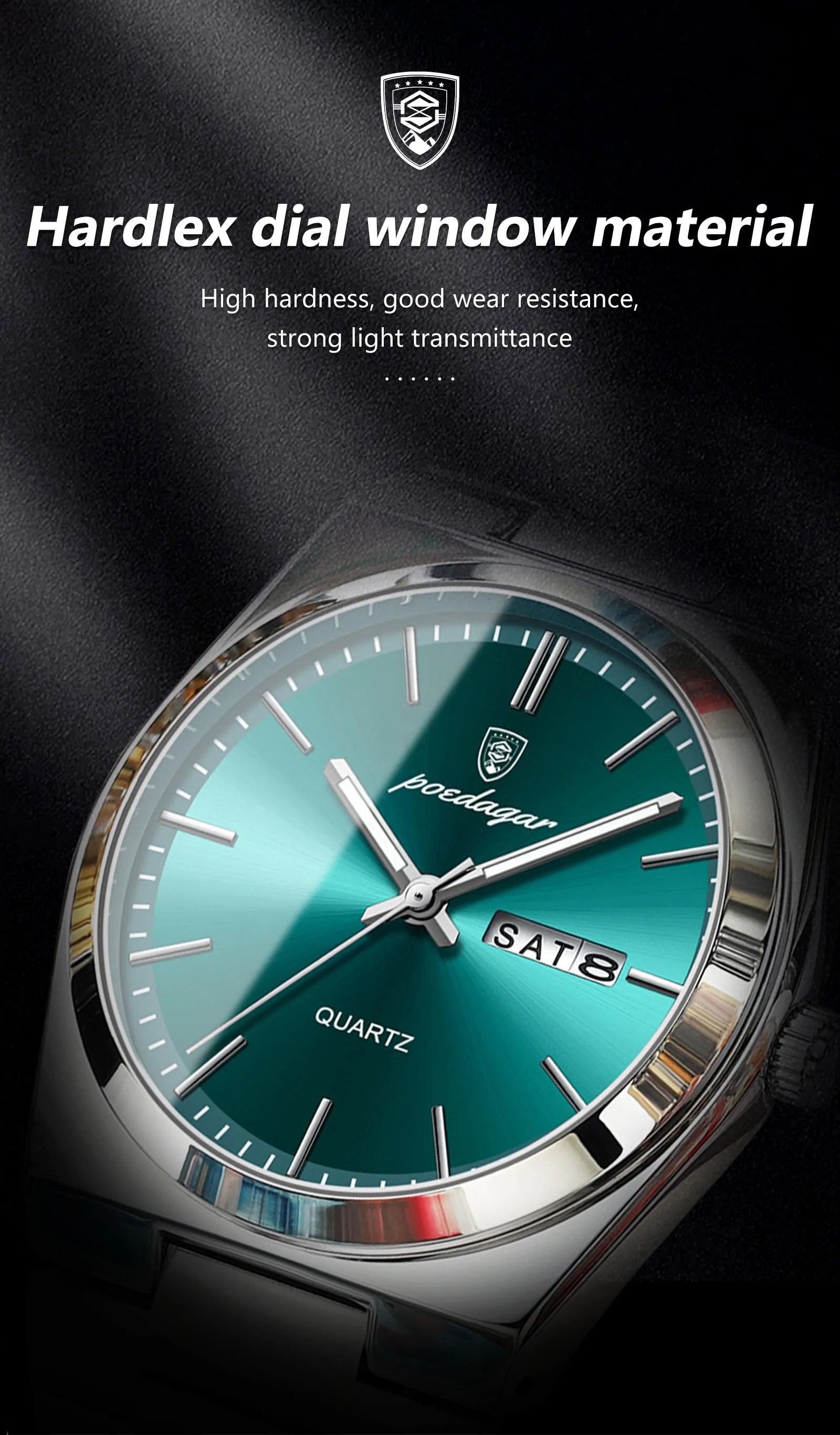 Voltex Signature Stainless Watch – Everyday Luxury, Waterproof, Luminous