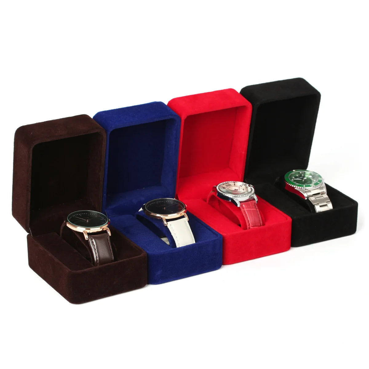 Voltex Velvet Watch Box – Premium Storage Case
