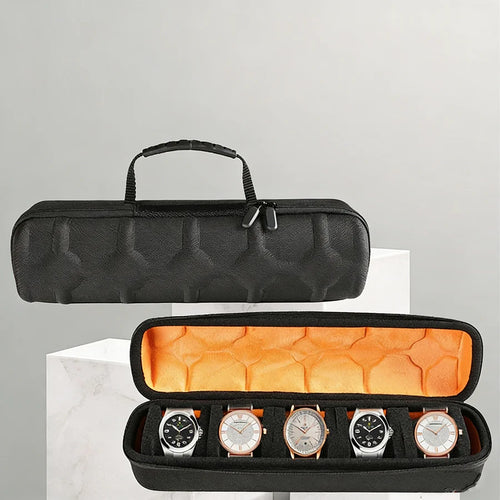 Voltex 5-Slot Watch Organiser – Travel & Display Case