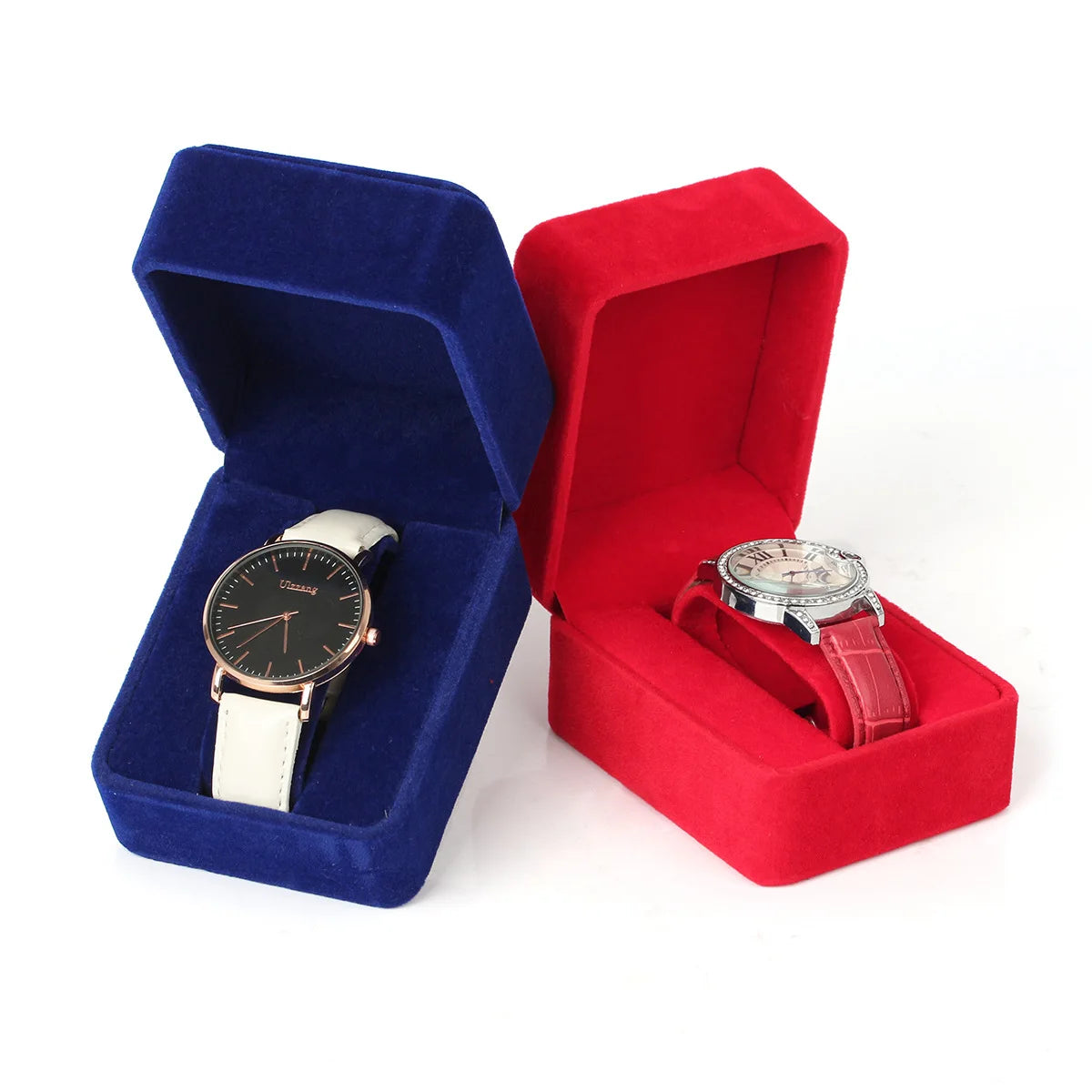 Voltex Velvet Watch Box – Premium Storage Case
