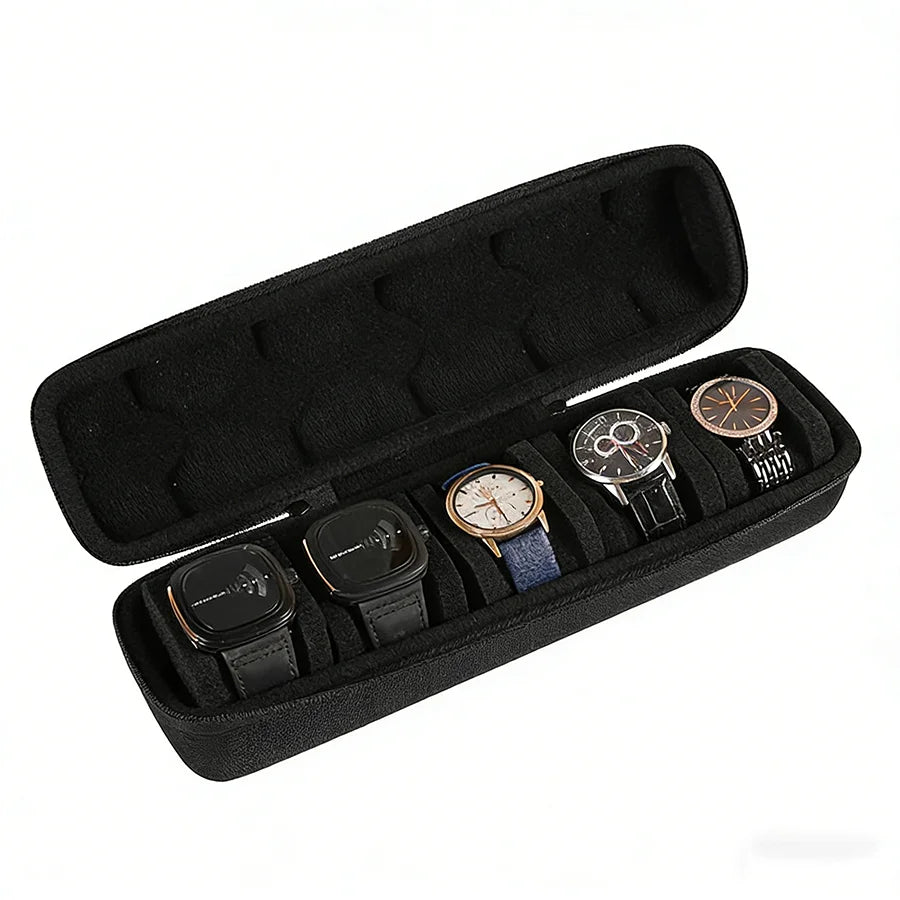 Voltex 5-Slot Watch Organiser – Travel & Display Case